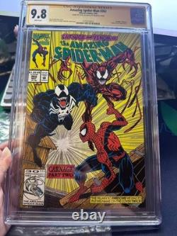 Amazing Spider-Man #362 CGC 9.8 Signed by Stan Lee