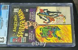 Amazing Spider-Man #37 CGC 8.5 WHITE Pages 1966 1st Norman Osborn & Robot-Master