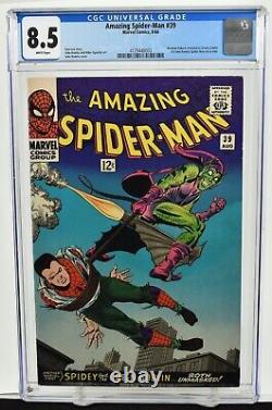 Amazing Spider-Man #39 CGC 8.5 (1966) 1st John Romita Art in Title Marvel Comics