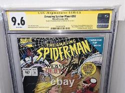 Amazing Spider-Man #397 CGC SS Dual Signature Autograph STAN LEE & MARK BAGLEY