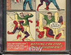 Amazing Spider-Man #4 CGC 3.5 1st Sandman Marvel 1963 No Way Home Sinister Six
