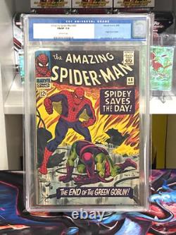 Amazing Spider-Man #40 CGC 7.0 (1966) Origin of Green Goblin Marvel Comics