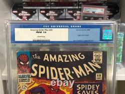 Amazing Spider-Man #40 CGC 7.0 (1966) Origin of Green Goblin Marvel Comics