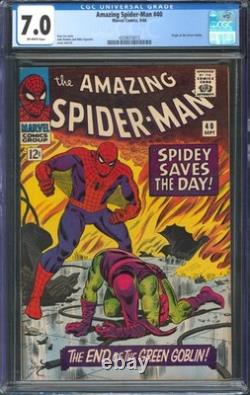 Amazing Spider-Man #40 CGC 7.0 Marvel Comics 1966 Origin of the Green Goblin