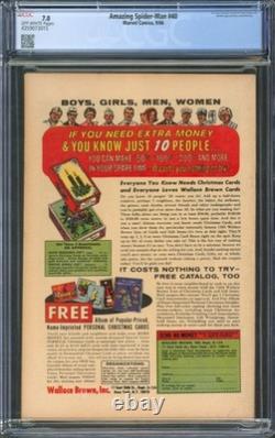 Amazing Spider-Man #40 CGC 7.0 Marvel Comics 1966 Origin of the Green Goblin