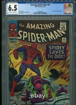 Amazing Spider-Man #40 (Origin Green Goblin) CGC 6.5 OW-WP