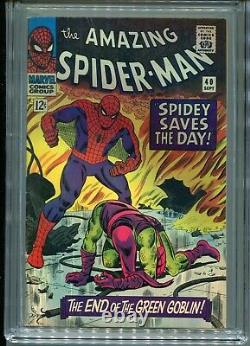 Amazing Spider-Man #40 (Origin Green Goblin) CGC 6.5 OW-WP