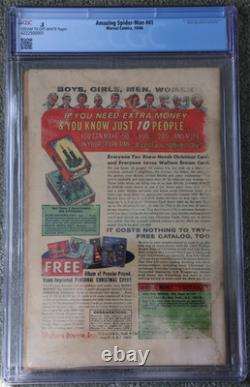 Amazing Spider-Man #41 CGC 0.5 C/OW Pages 1st Rhino Marvel 1966
