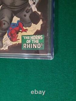 Amazing Spider-Man #41 CGC VG 4.0 OWithW 1st Appearance Rhino Stan Lee Romita 1966