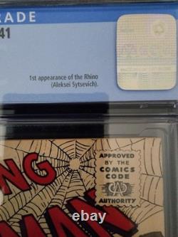 Amazing Spider-Man #41 First Appearance Of Rhino CGC 7.0