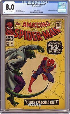 Amazing Spider-Man #45 CGC 8.0 1967 4041597019