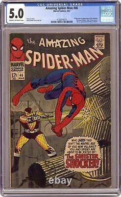 Amazing Spider-Man #46 CGC 5.0 1967 4126079013 1st app. Shocker