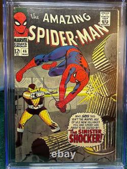 Amazing Spider-Man #46 CGC 6.0, 1st Shocker, Silver Age Stan Lee & Romita (1967)