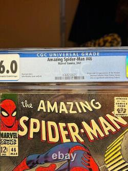 Amazing Spider-Man #46 CGC 6.0, 1st Shocker, Silver Age Stan Lee & Romita (1967)