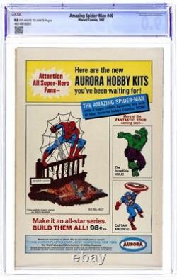 Amazing Spider-Man #46 CGC 9.0 1967 4614816001 1st app. Shocker
