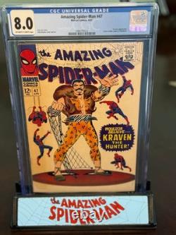 Amazing Spider-Man #47 CGC 8.0 1967