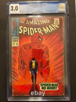 Amazing Spider-Man 50 1967 Marvel Comics CGC G/VG 3.0 1st App Kingpin