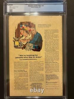 Amazing Spider-Man 50 1967 Marvel Comics CGC G/VG 3.0 1st App Kingpin