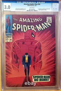 Amazing Spider-Man #50 CGC 3.0 (1967) 1st appearance Kingpin Key