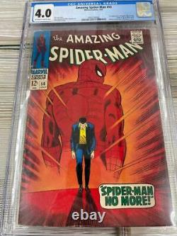 Amazing Spider-Man #50 CGC 4.0 1st Kingpin! Stan Lee Romita