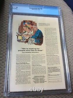 Amazing Spider Man 50 CGC 8.0 WHITE PAGES