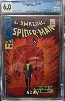 Amazing Spider-Man #50 Romita, Stan Lee CGC Blue Label 6.0! 1st App of Kingpin