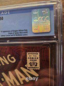 Amazing Spider-Man #50 Romita, Stan Lee CGC Blue Label 6.0! 1st App of Kingpin