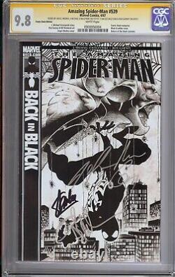 Amazing Spider-Man 539 CGC SS 9.8 Black Costume Stan Lee +3 more Rare Oasis