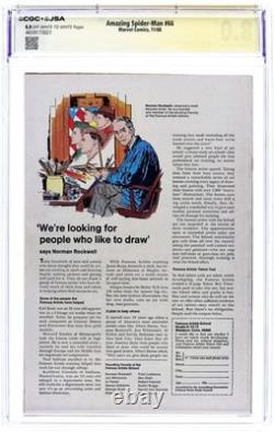 Amazing Spider-Man #66 CGC 8.0 JSA Romita 1968 4659173021