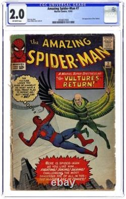 Amazing Spider-Man #7 CGC 2.0 1963 3934657004