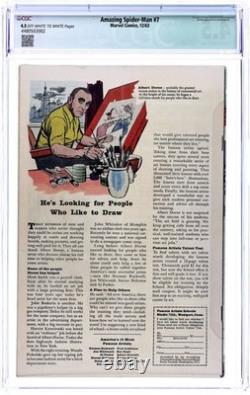 Amazing Spider-Man #7 CGC 4.5 QUALIFIED 1963 4480503002