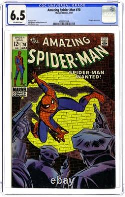 Amazing Spider-Man #70 CGC 6.5 1969 4023113006