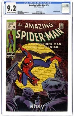 Amazing Spider-Man #70 CGC 9.2 1969 4376777010