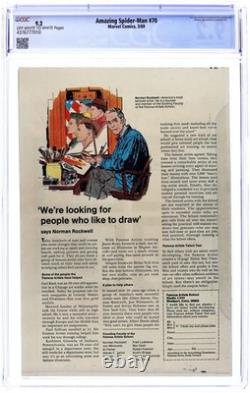 Amazing Spider-Man #70 CGC 9.2 1969 4376777010