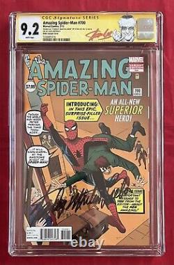 Amazing Spider-Man 700 CGC 9.2 Signed Full Name by Stan Lee on his 94th Birthday