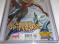 Amazing Spider-Man #700 CGC SS Signature Autograph Death Peter Parker STAN LEE