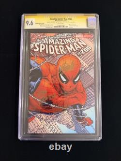 Amazing Spider-Man #700, (Quesada) CGC 9.6 SS x3 by STAN LEE & Romita Sr/Jr Amazing Spider-Man #700, (Quesada) CGC 9.6 SS x3 by STAN LEE & Romita Sr/Jr