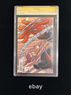 Amazing Spider-Man #700, (Quesada) CGC 9.6 SS x3 by STAN LEE & Romita Sr/Jr