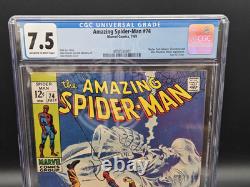 Amazing Spider-Man #74 CGC 7.5 1969 / FREE SHIPPING