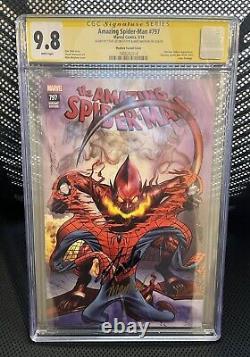 Amazing Spider-Man #797 CGC 9.8 SS Mayhew and Stan Lee Signed 2X RARE! READ