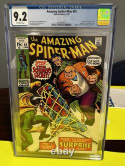 Amazing Spider-Man #85 1970 CGC 9.2 VF/NM Off White
