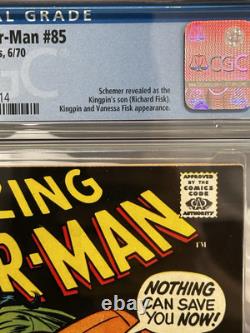 Amazing Spider-Man #85 1970 CGC 9.2 VF/NM Off White