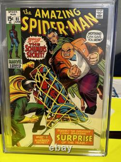 Amazing Spider-Man #85 1970 CGC 9.2 VF/NM Off White