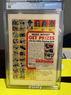 Amazing Spider-Man #85 1970 CGC 9.2 VF/NM Off White