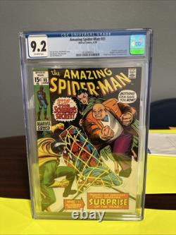 Amazing Spider-Man #85 1970 CGC 9.2 VF/NM Off White