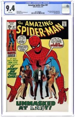 Amazing Spider-Man #87 CGC 9.4 1970 4677768008