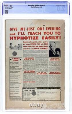 Amazing Spider-Man #9 CGC 2.0 1964 4352074002 1st app. Electro