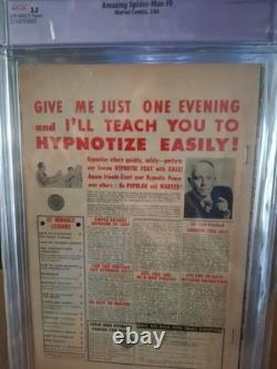 Amazing Spider-Man #9 CGC 3.5 Restored. 1st Electro. Silver Age Key