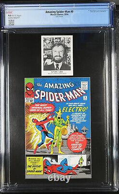 Amazing Spider Man #9 CGC 9.8 Skottie Young Stan Lee C2E2 Variant 2014 Marvel