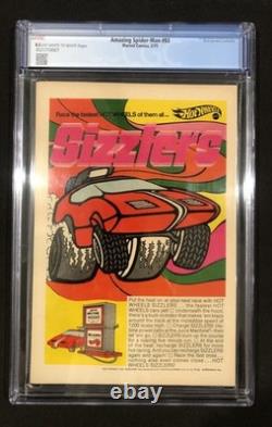 Amazing Spider-Man #93 CGC 8.5 Key 1st Arthur Stacy Prowler 1971 john Romita Sr